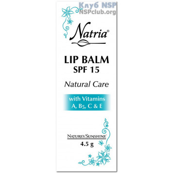 Бальзам для губ (Lip Balm SPF 15 «Natural Care») NSP, модель RU6036 | Изображение № 1