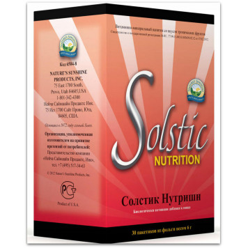Витаминный напиток Солстик Нутришн (Solstic Nutrition) NSP, модель RU 6504 | Изображение № 2
