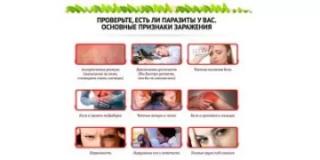 Признаки паразитов в организме Признаки паразитов в организме